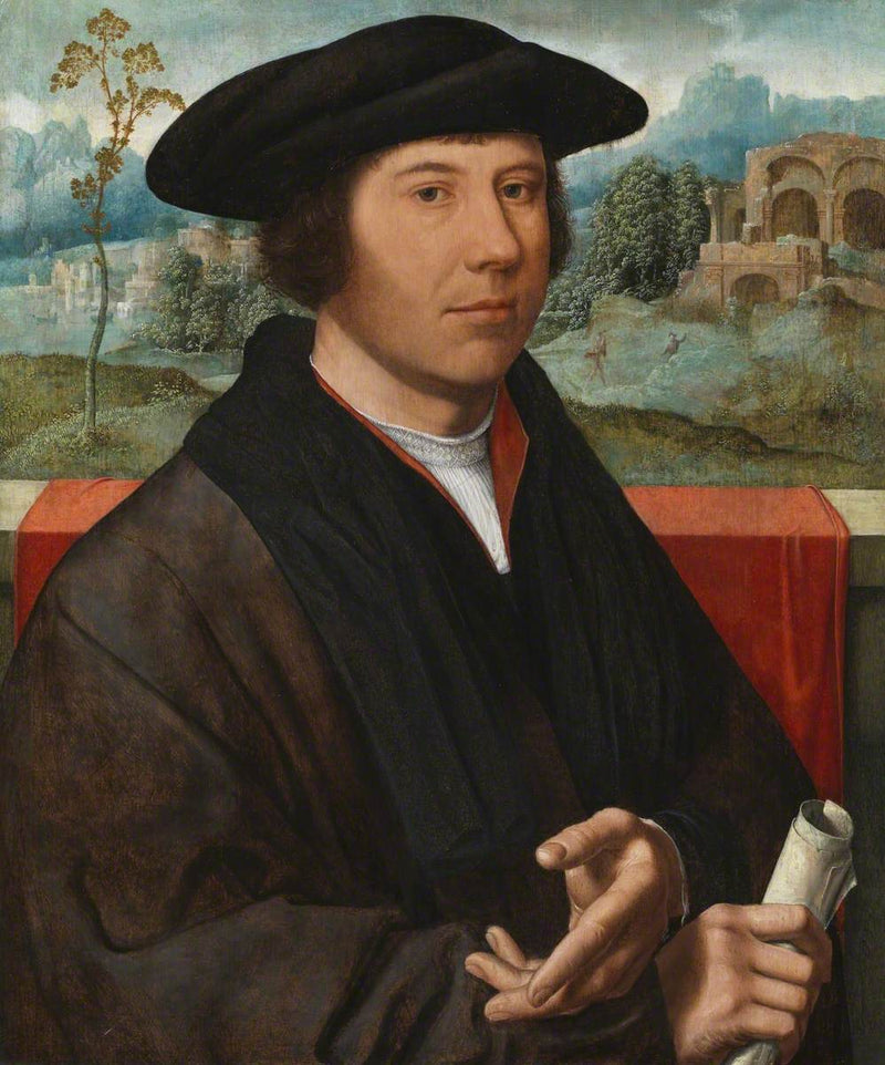 Портрет мужчины - Joos van Cleve