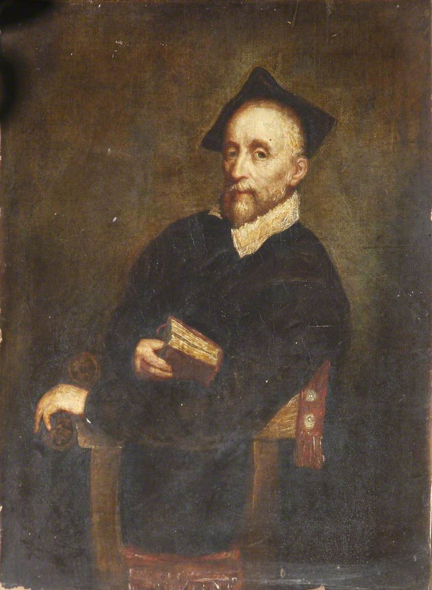 Portrait d’un homme (« Le maître d’école du Titien ») - Giovanni Battista Moroni - Alpha Reproduction