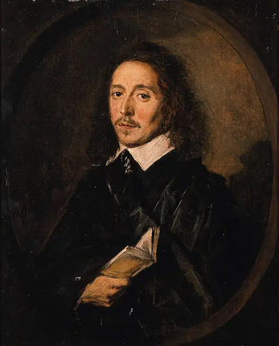 Portrait d’un homme tenant un livre ouvert - Frans Hals - Alpha Reproduction