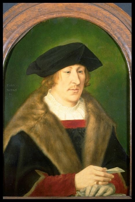 Портрет мужчины, держащего письмо в руке - Квентин Мейсс