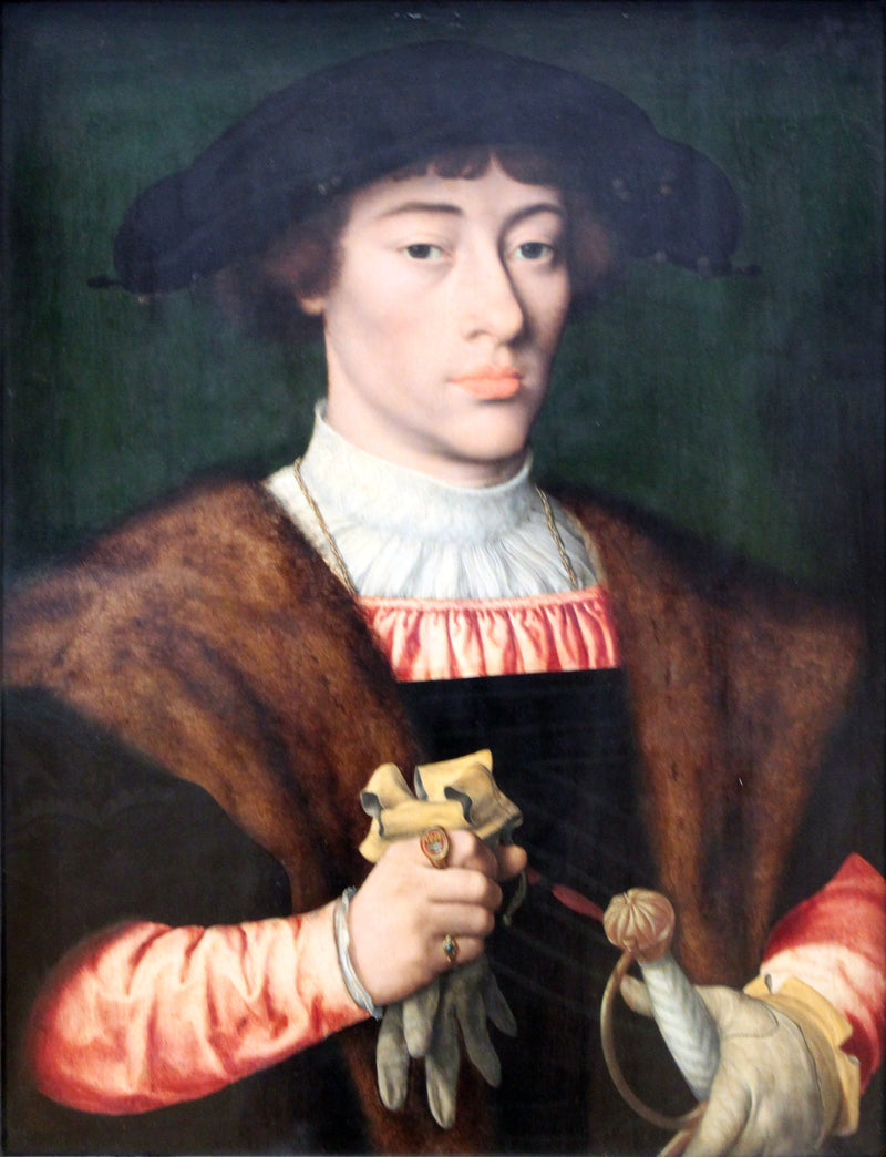 Портрет молодого человека - Joos van Cleve