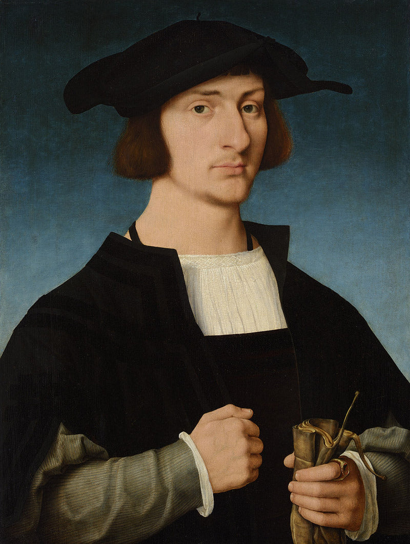 Портрет молодого человека - Joos van Cleve