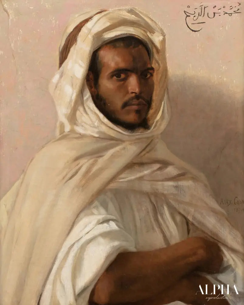 Portrait d’un Maghrébin - Alexandre Cabanel Reproductions de tableaux à la peinture à l’huile