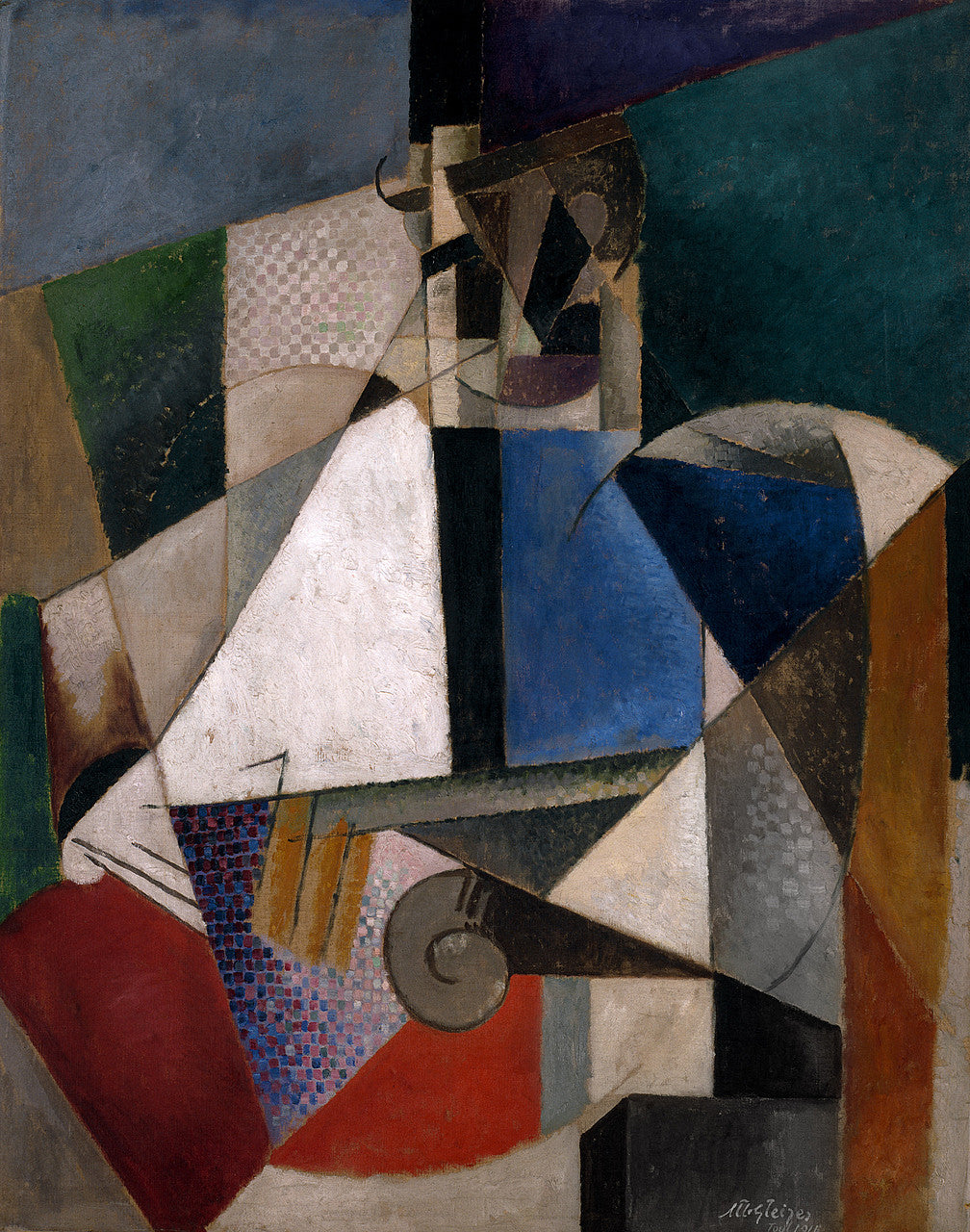 Portrait d’un médecin militaire - Albert Gleizes - Alpha Reproduction