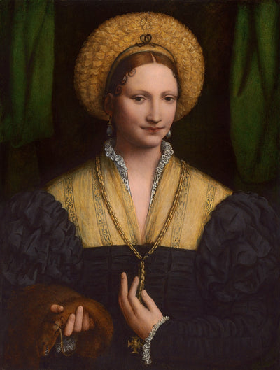 Portrait d’une dame - Bernardino Luini - Alpha Reproduction