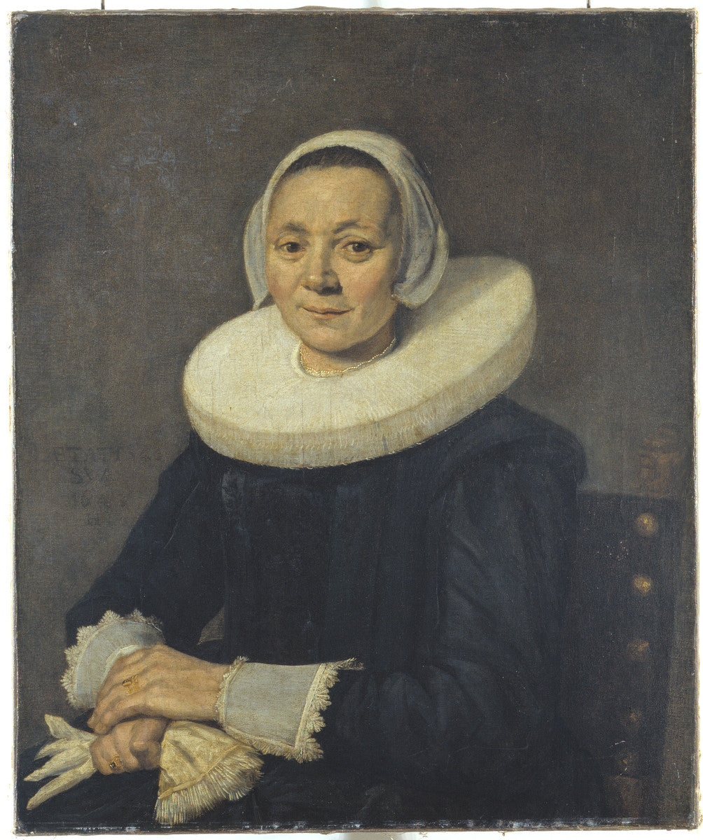 Portrait d’une femme assise - Frans Hals - Alpha Reproduction