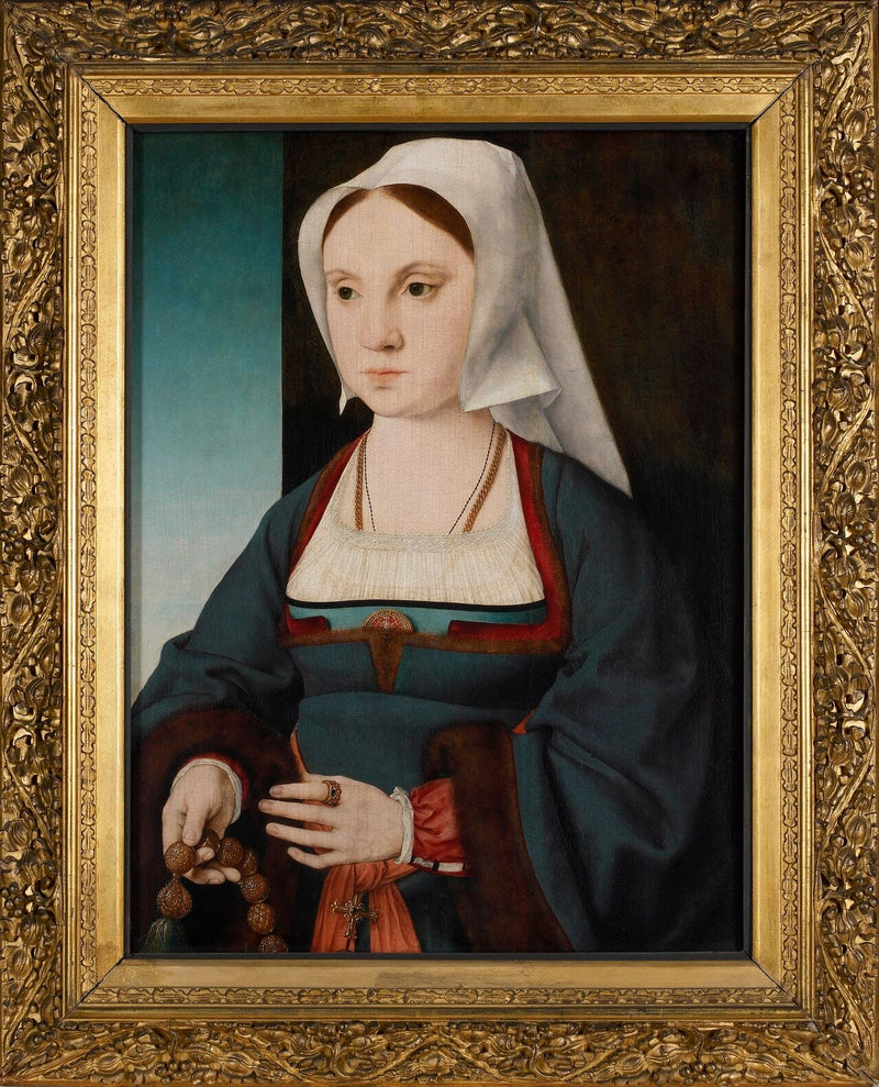 Портрет женщины с четками - Joos van Cleve