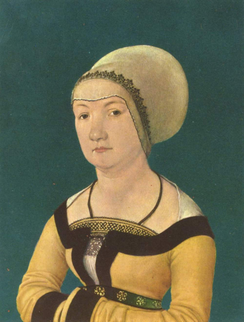 Портрет женщины 34 лет - Hans Holbein the Elder