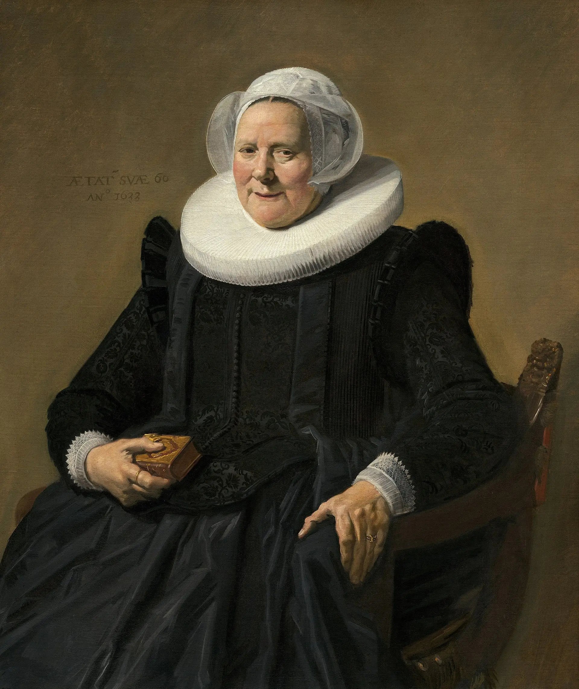 portrait d’une femme inconnue - Frans Hals - Alpha Reproduction