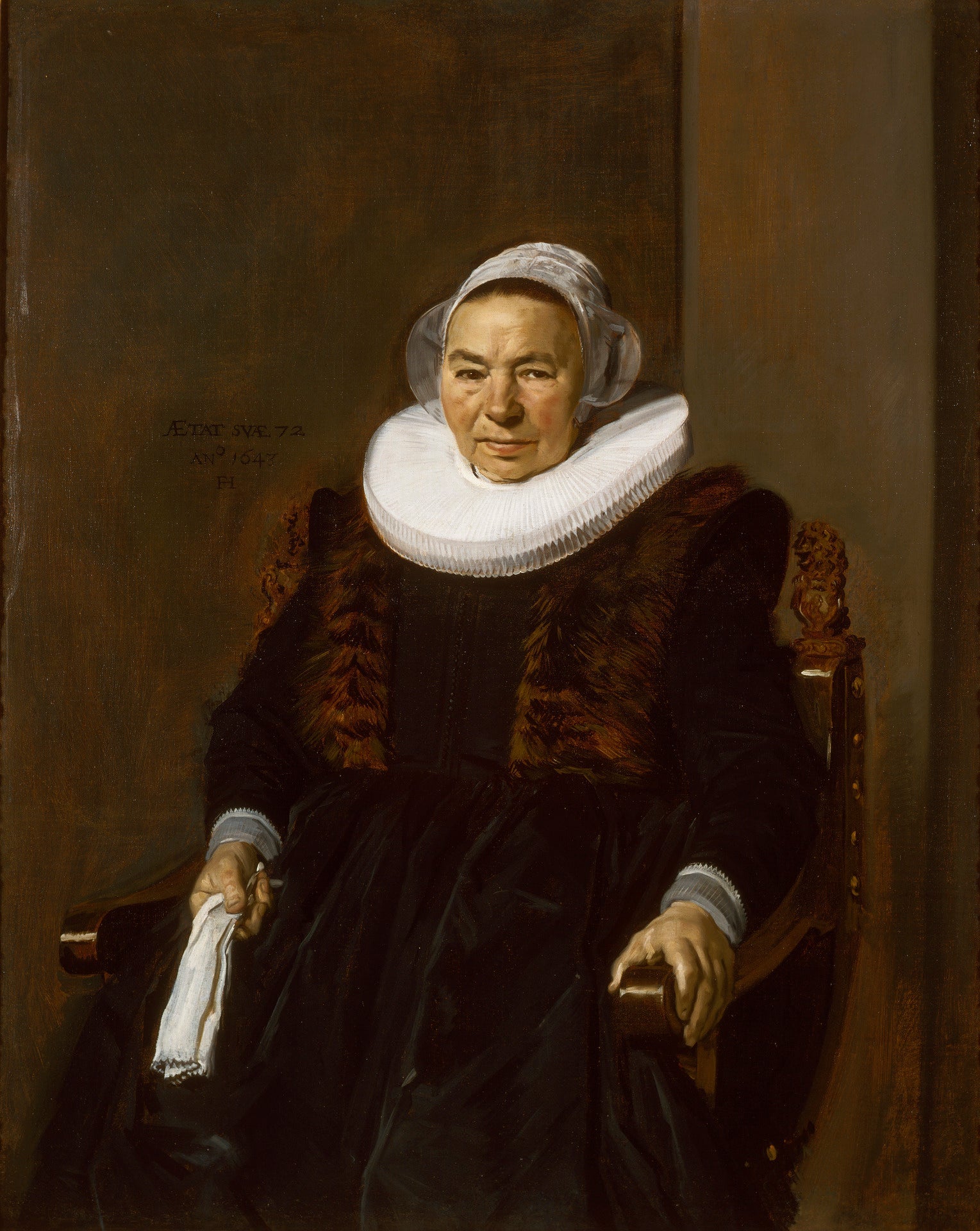 portrait d’une femme inconnue - Frans Hals - Alpha Reproduction
