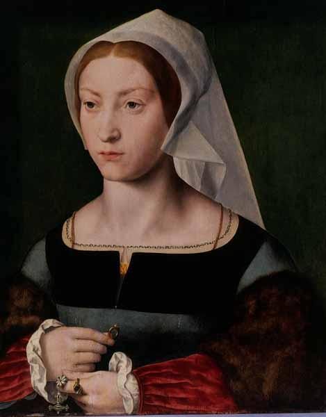 Портрет женщины - Joos van Cleve