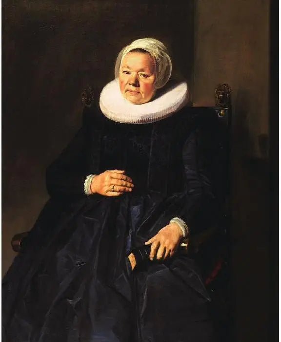 Portrait d’une femme possible Hylck Boner - Frans Hals - Alpha Reproduction
