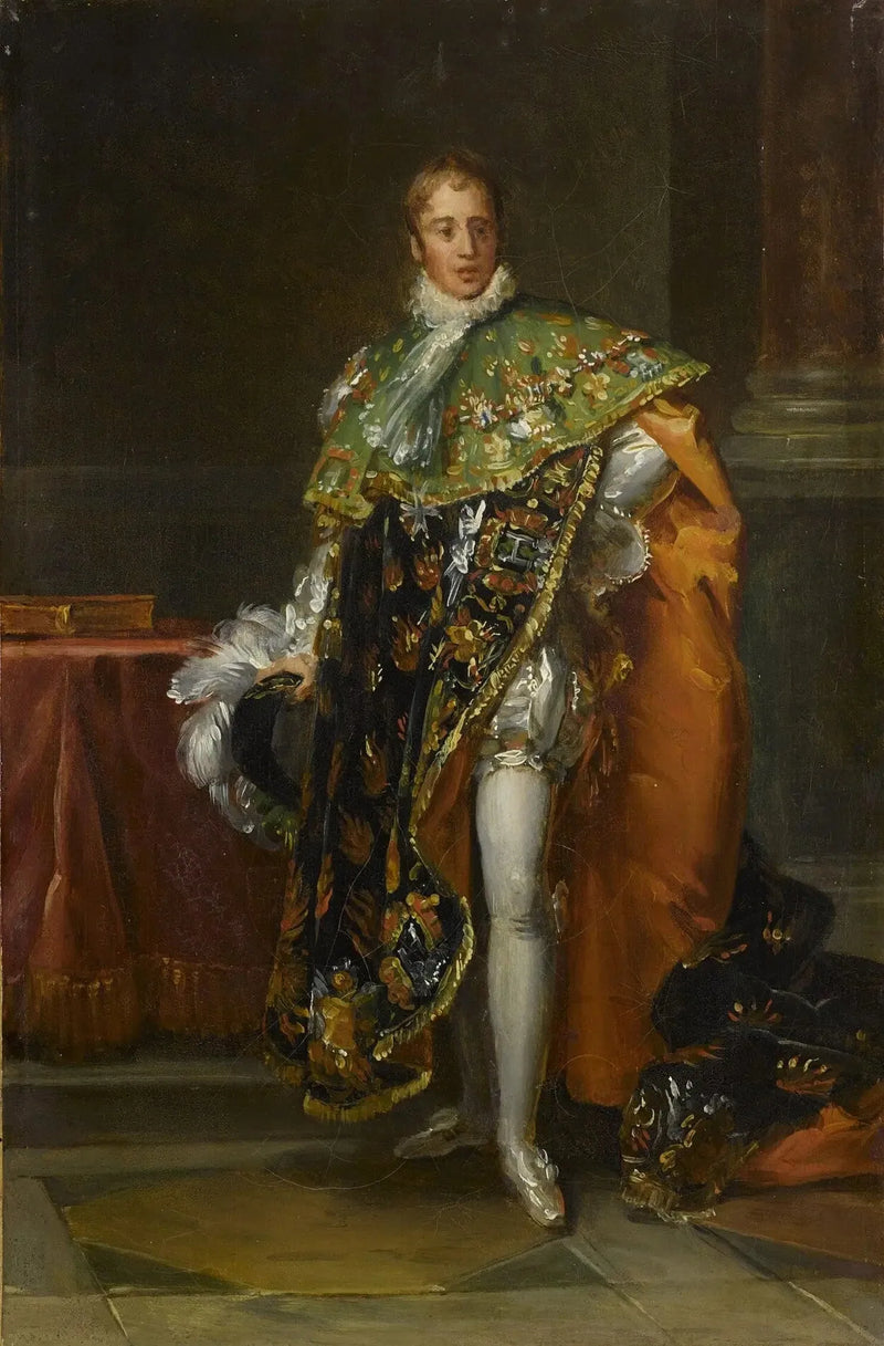 Портрет в полный рост Шарля-Филиппа Французского (1757-1836), графа д'Артуа - Франсуа Жерар