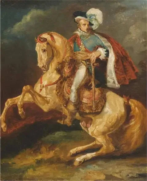 Конный портрет Его Величества короля Вестфалии, Jérôme Bonaparte - Théodore Géricault