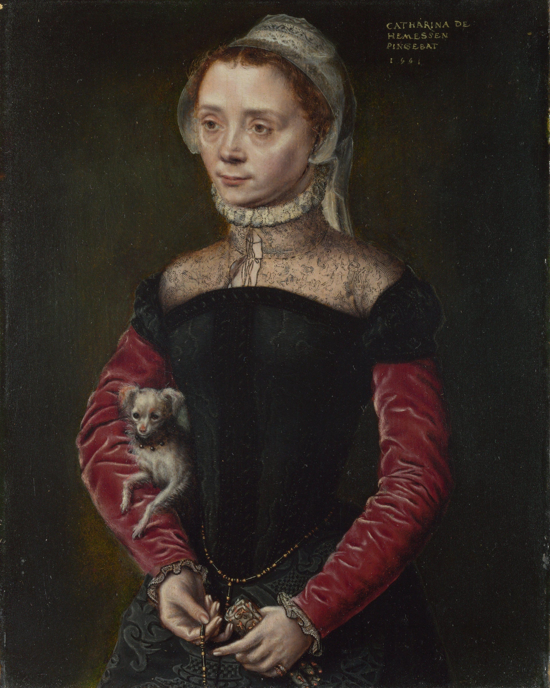 Portrait d'une femme - Catharina van Hemessen