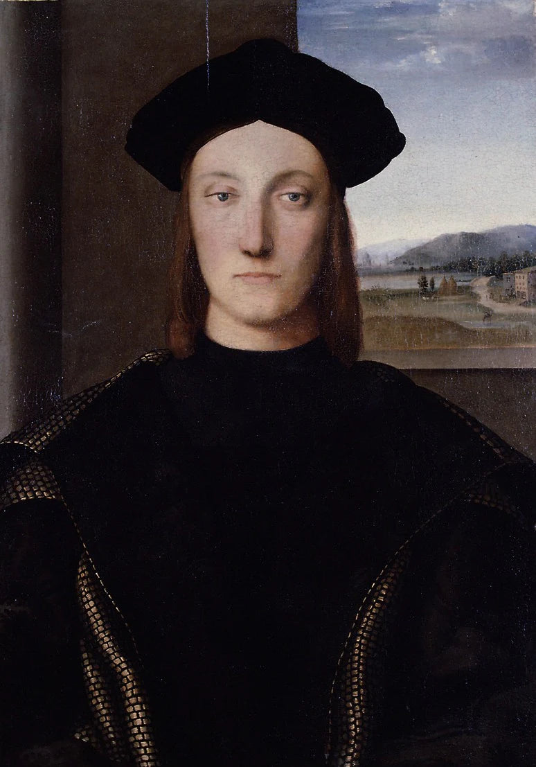 Portrait de Guidobaldo de Montefeltro - Raphaël Sanzio