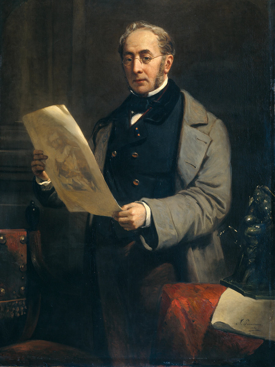 Portrait de Jacob de Vos Jbzn (1803-1878) - Nicolaas Pieneman