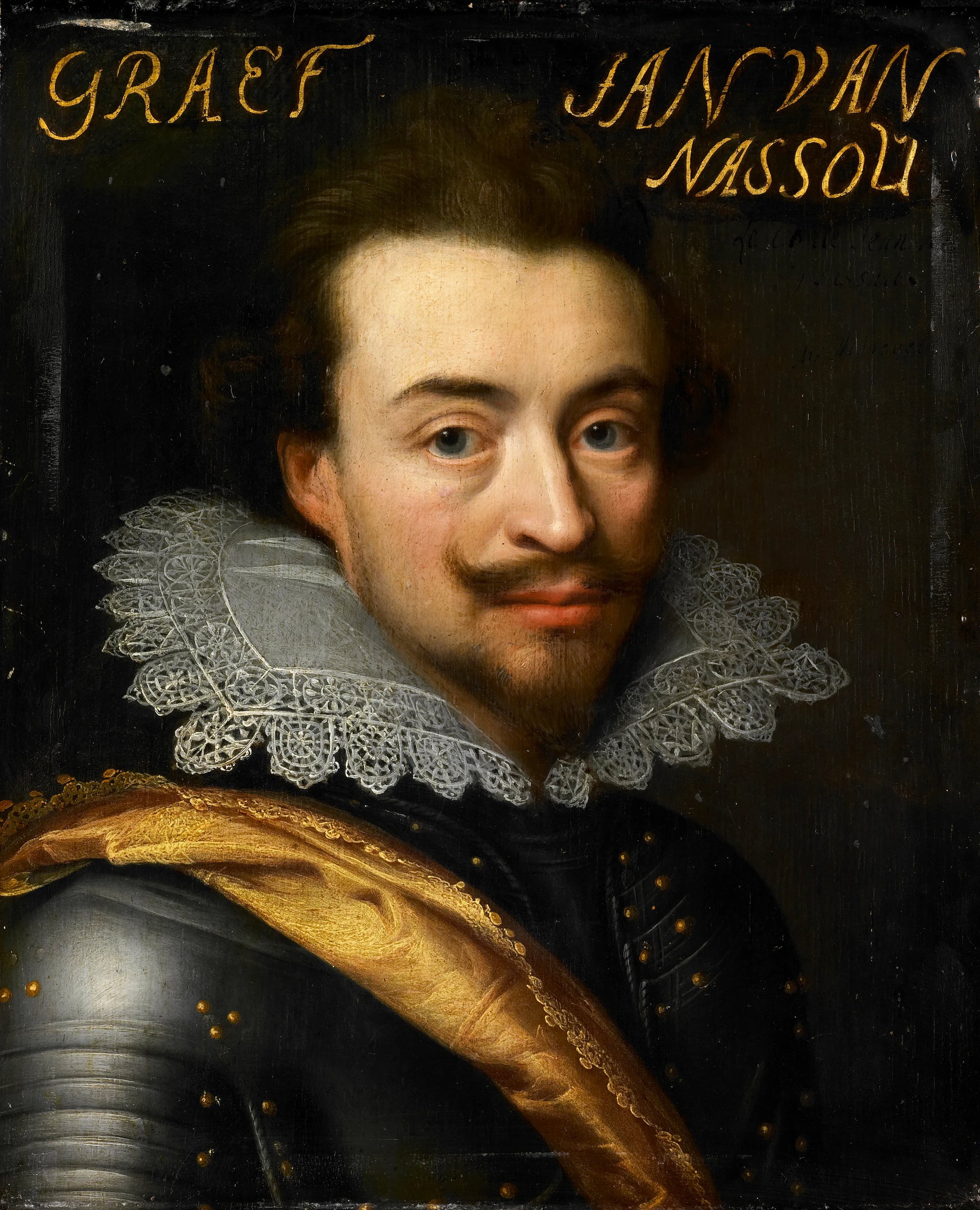 Portrait de Jan le Jeune (1583-1638), comte de Nassau-Siegen - Jan van Ravesteyn