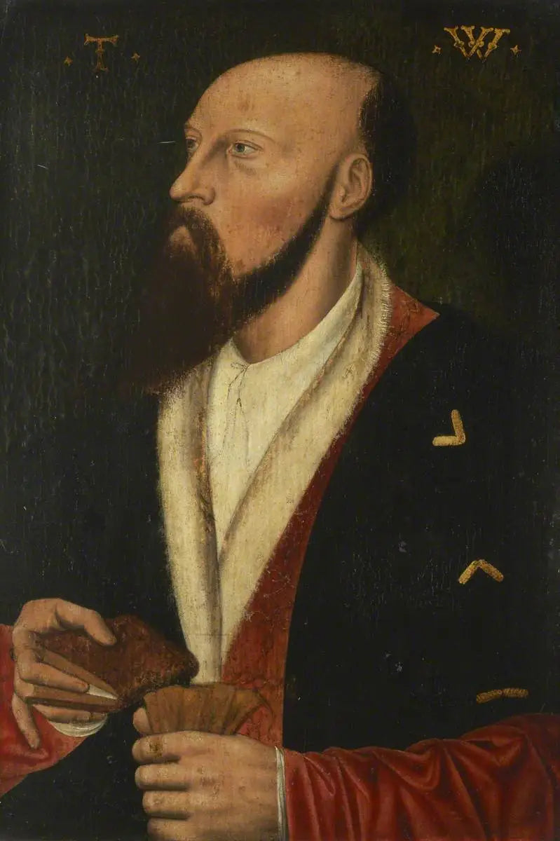 Портрет джентльмена (предположительно сэра Томаса Уайята, 1503–1542) - Ханс Холбайн Младший