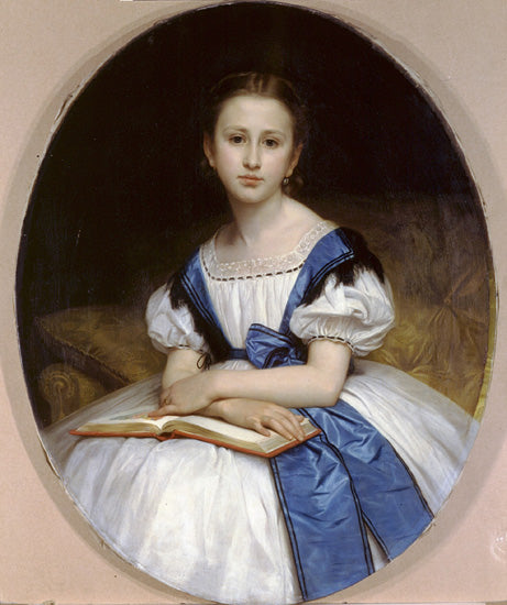 Portrait de Mademoiselle Pauline Brissac de William-Adolphe Bouguereau