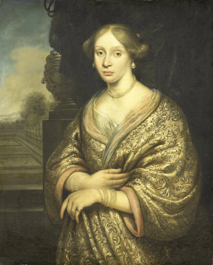 Portrait de Petronella van der Burcht (1657-1682) - Zacharias Blyhooft