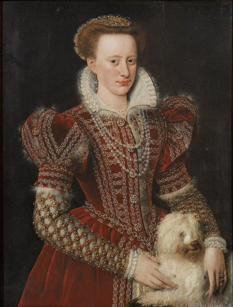 Подозрительный портрет Маргариты Французской (1553–1615) — Франсуа Клуэ