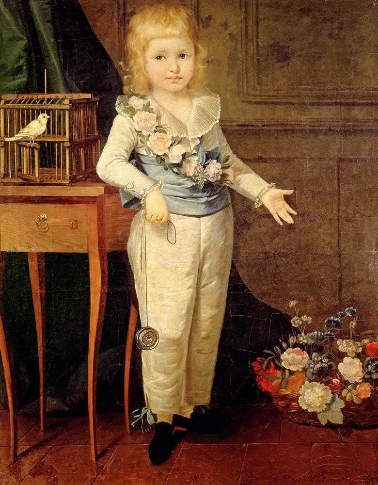 Портрет предположения Луи XVII - Элизабет Виге Лебр