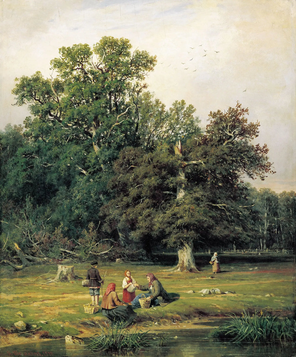 Pour les champignons - Ivan Chichkine - Alpha Reproduction