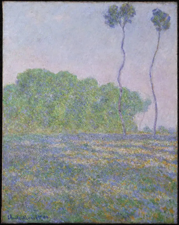 Луговина в Живерни - Клод Моне