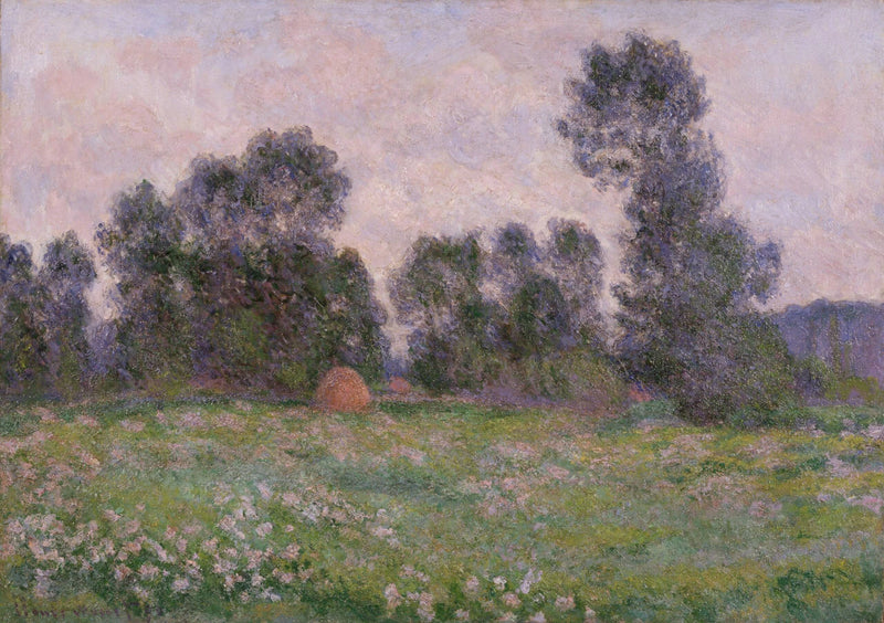 Луговина в Живерни - Клод Моне