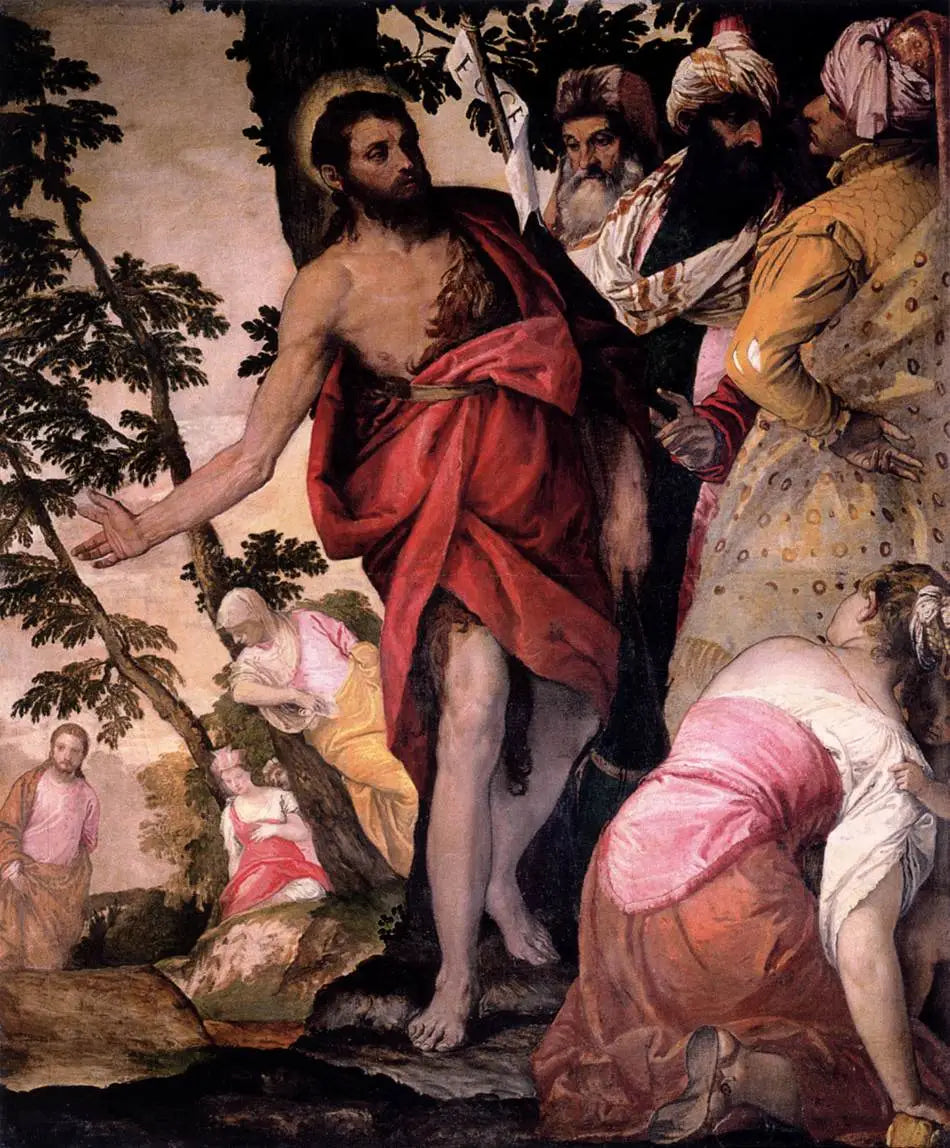 Prédication de Jean-Baptiste - Paul Véronèse - Alpha Reproduction