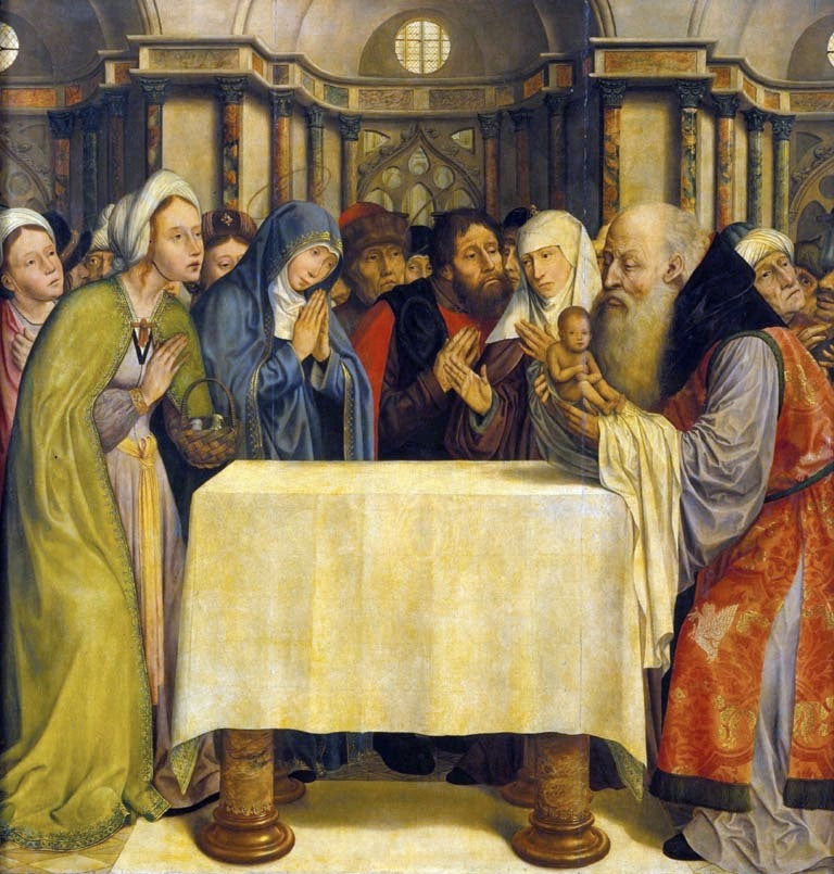 Презентация в храме - Квентин Мейсс