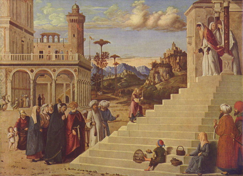 Презентация Девы в храме - Cima da Conegliano