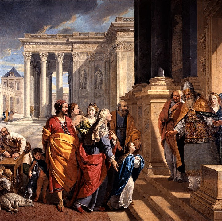 Présentation de la Vierge au Temple - Philippe de Champaigne - Alpha Reproduction