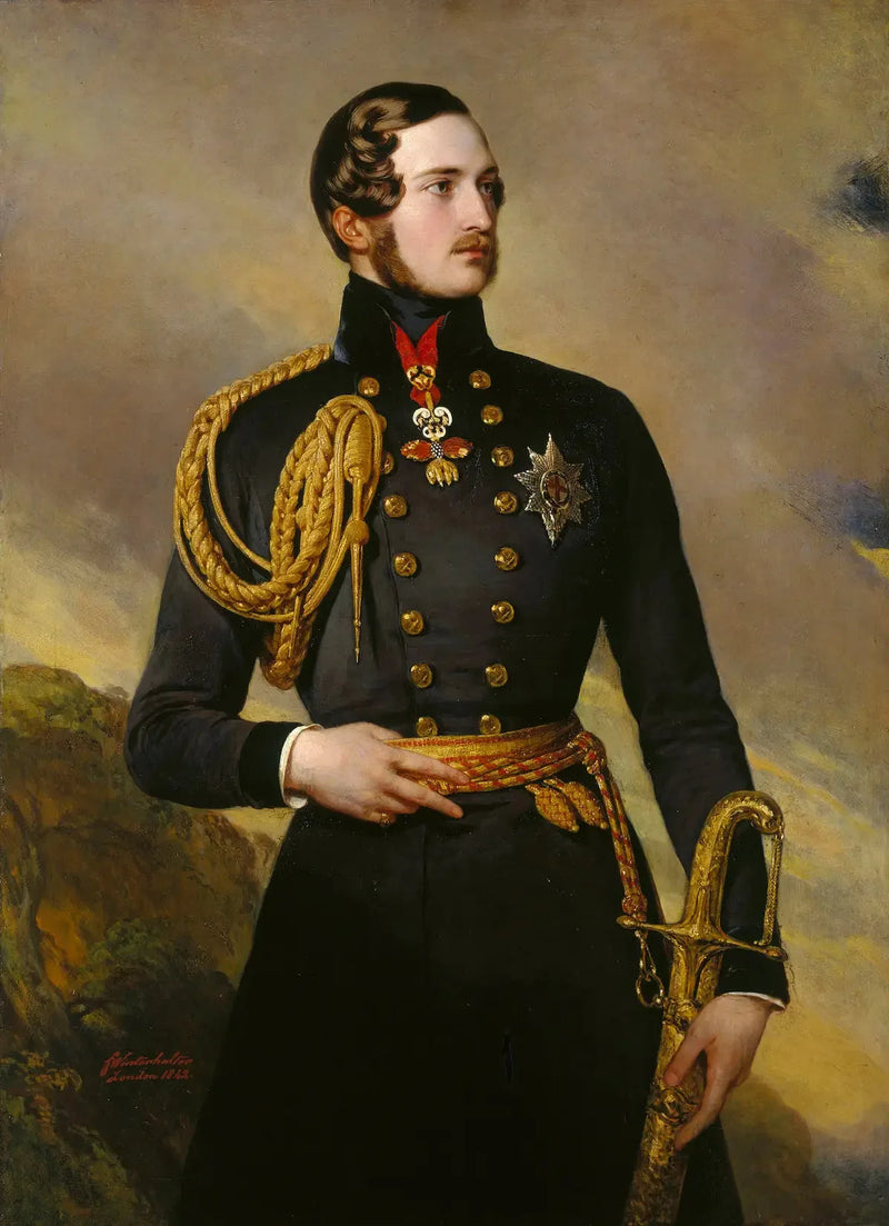 Принц Альберт (1819-1861) - Франц Ксавер Винтерхальтер