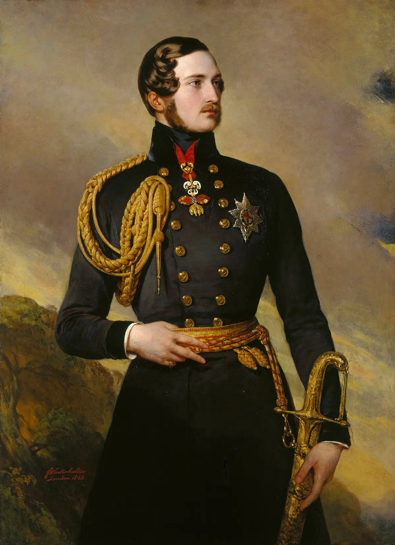 Принц Альберт (1819-1861) - Франц Ксавер Винтерхальтер