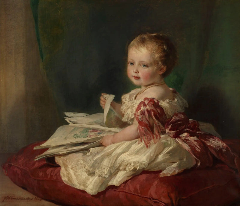 Принц Леопольд (1853-1884) - Франц Ксавер Винтерхальтер
