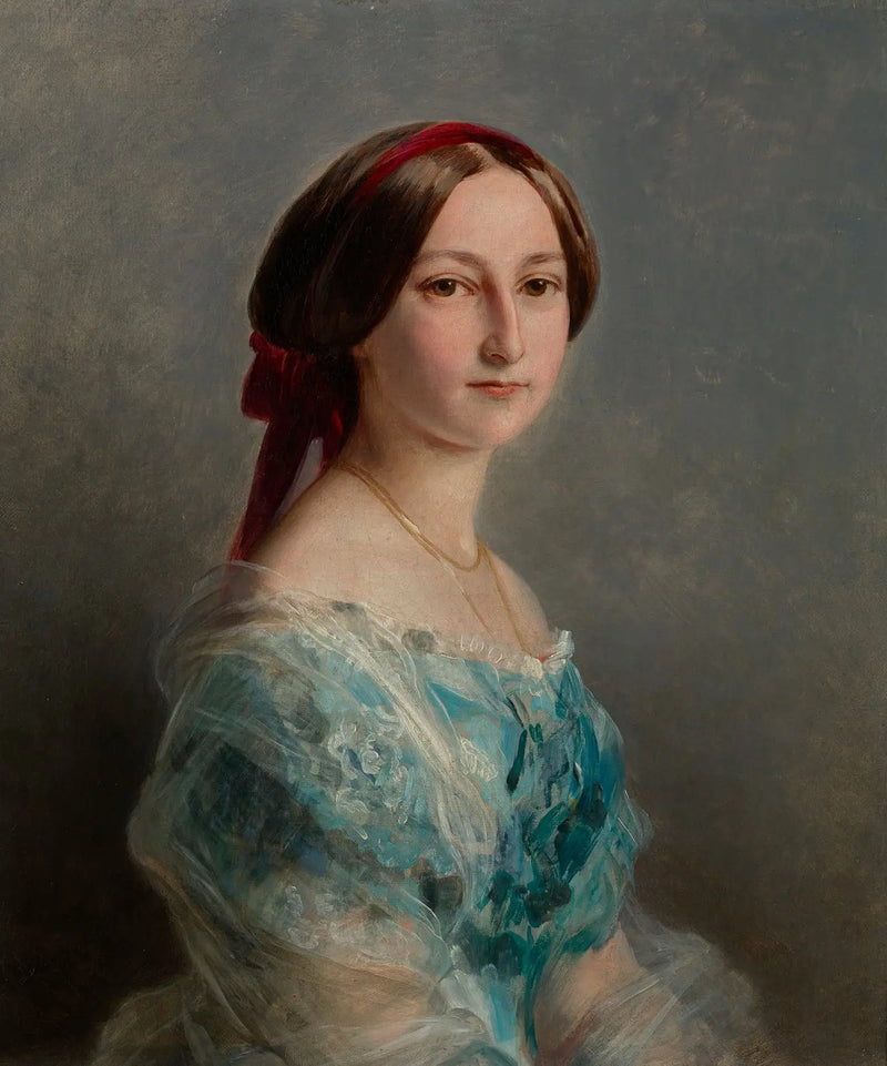 Принцесса Адэлаида Гогенлоэ-Лангенбург (1835-1900) - Франц Ксавер Винтерхальтер