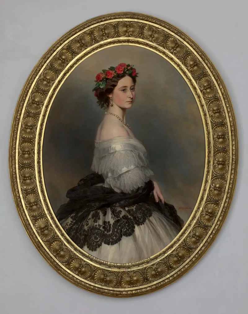 Принцесса Алиса (1843-1878), позднее великая княгиня Гессен - Франц Ксавер Винтерхальтер