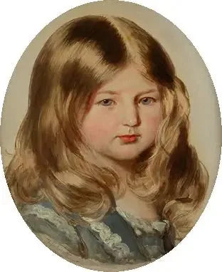 Принцесса Амалия Саксен-Кобург и Гота (1848-1894) - Франц Ксавер Винтерхальтер