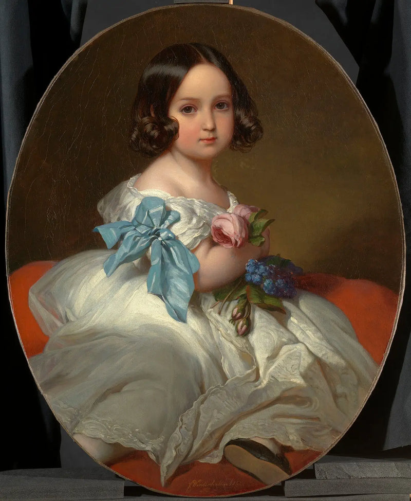 Принцесса Шарлотта Бельгийская (1840-1927) - Франц Ксавер Винтерхальтер