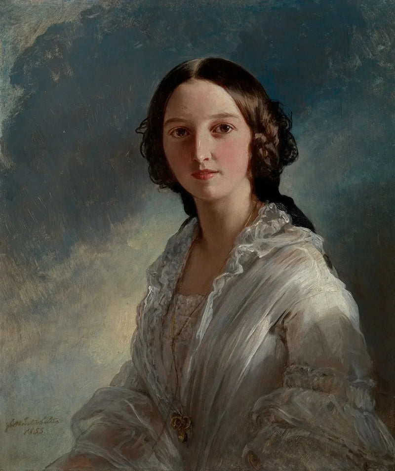 Принцесса Феодора Гогенлоэ-Лангенбург (1839-1872) - Франц Ксавер Винтерхальтер