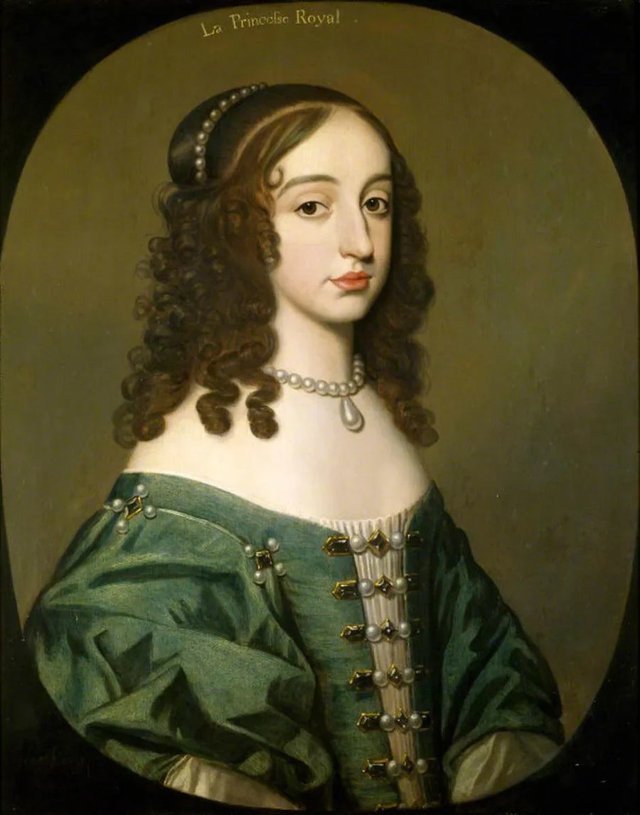 Принцесса Мария Стюарт, принцесса Оранская (1631 - 1660) - Gerrit van Honthorst