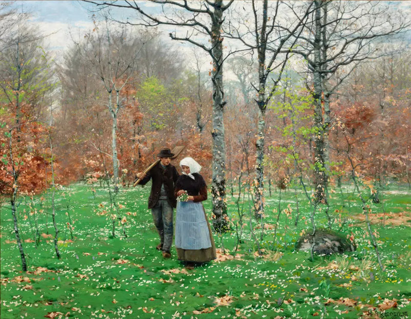 Весна. - Х. А. Брендекильде