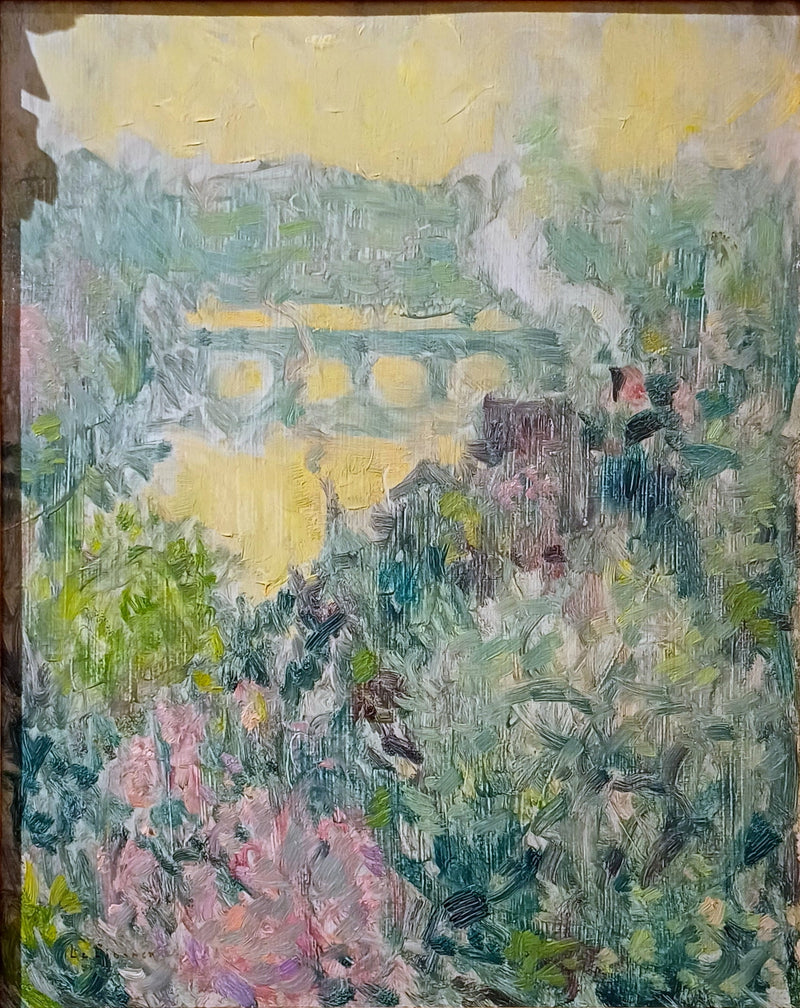 Весна на Сене - Анри Ле Сиданер