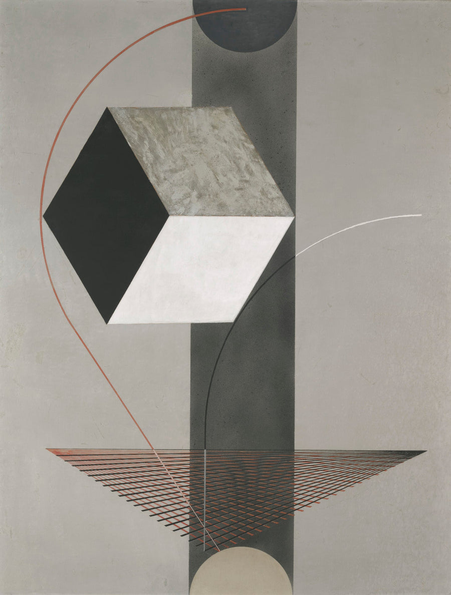 Proun 99 - Lazar Lissitzky image 1 reproduction artisanale de tableau