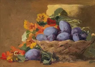 Prunes rouges - Pierre Bonnard image 1 reproduction artisanale de tableau