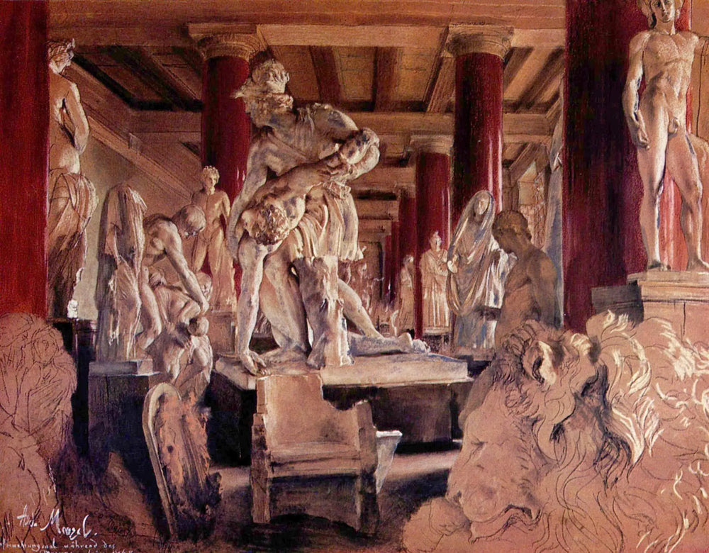 Q130741600 - Adolph von Menzel - Alpha Reproduction