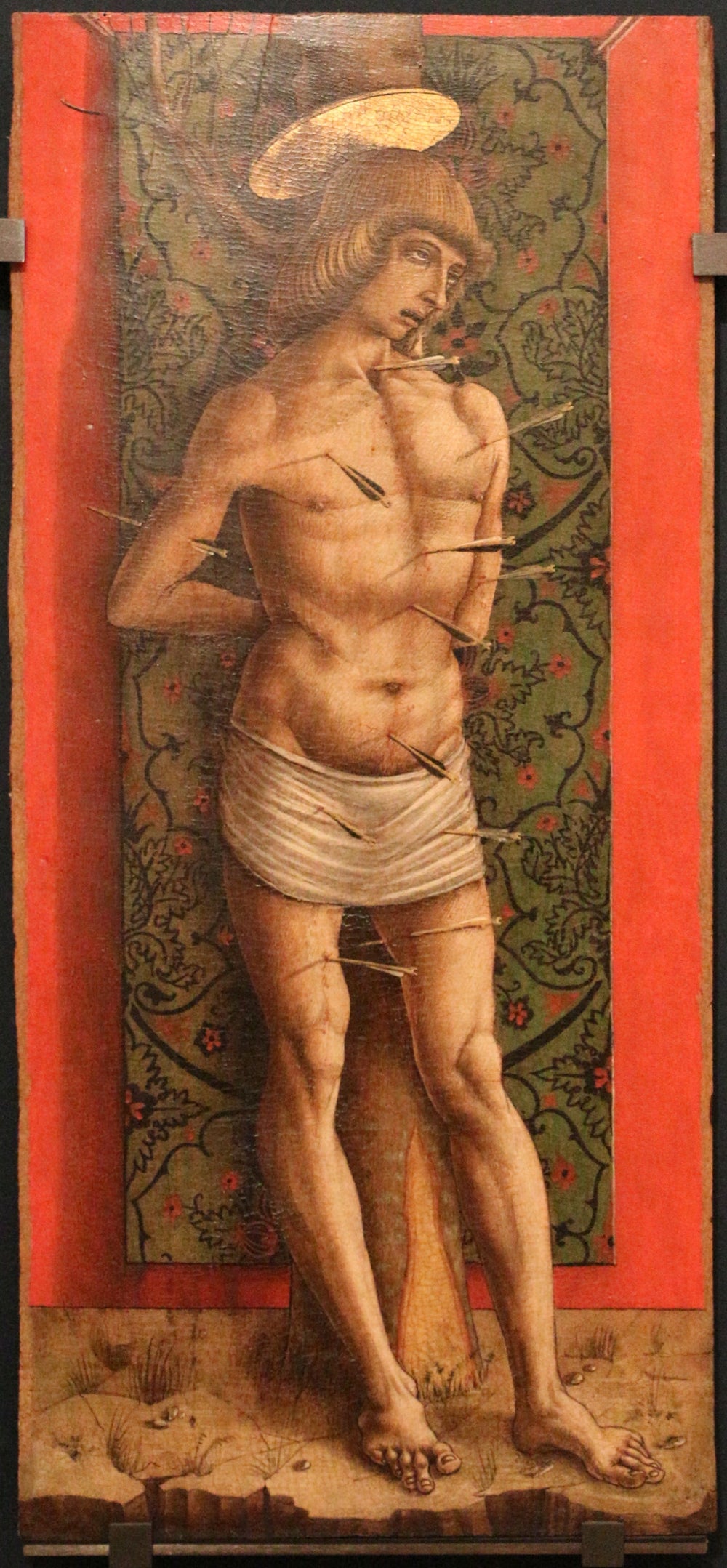 Quatre saints et bienheureux: Saint Sébastien - Carlo Crivelli - Alpha Reproduction