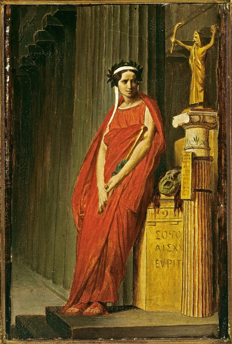 Рэйчел (1821-1858), в костюме трагедии - Жан-Леон Жерома